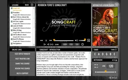 Truefire - Robben Ford's Songcraft [repost]