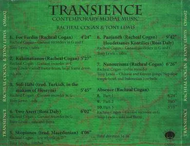 Racheal Cogan & Tony Lewis - Transience: Contemporary Modal Music (2006) {Orfeus Music OM602}