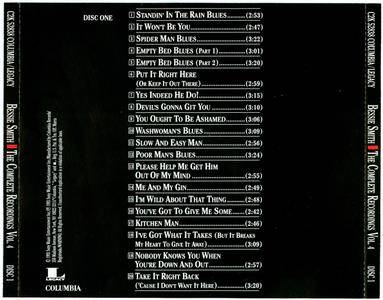 Bessie Smith - The Complete Recordings Vol. 4 (1993) {2CD Set Columbia C2K 52838 rec 1928-1931}