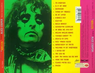 Alice Cooper - Mascara & Monsters: The Best Of... (2001) {Warner Archives/Rhino}