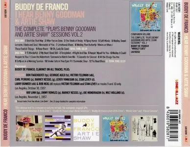 Buddy DeFranco - I Hear Benny Goodman & Artie Shaw, Vol. 2 (1957) [2CD] {2007 Lone Hill Jazz Remaster}