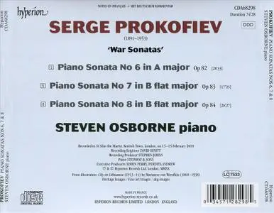 Steven Osborne - Prokofiev: Piano Sonatas Nos. 6, 7 & 8 (2020)