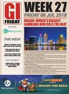 The Gambling Insider Friday – 05 July 2018