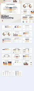 Business Budget Forecasting PowerPoint Infographic