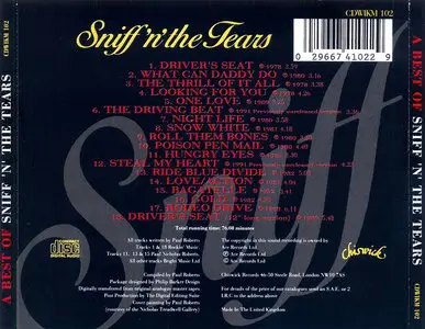 Sniff 'n' the Tears - A Best Of Sniff 'n' the Tears (1991)