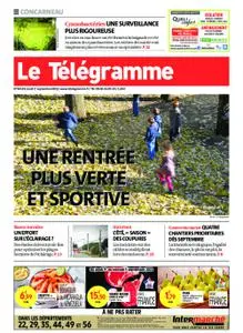 Le Télégramme Concarneau – 01 septembre 2022