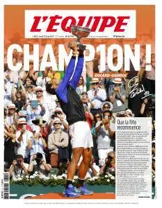 L'equipe du Lundi 12 Juin 2017