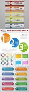 Vectors - Shiny Option Infographics 28