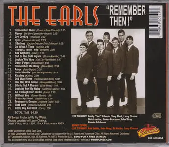 The Earls - Remember Then! (1999)