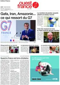 Ouest-France Édition France – 27 août 2019