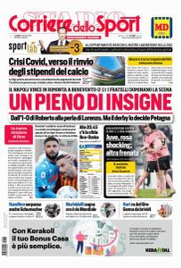 Corriere dello Sport Campania - 26 Ottobre 2020