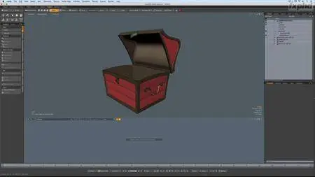 Intermediate Modeling and Texturing in Modo