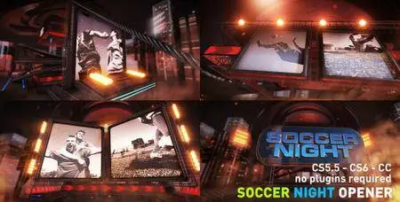 Soccer Night Opener - Project for After Effects (VideoHive)