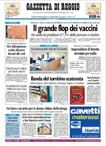 LA GAZZETTA DI REGGIO DEL 16 DICEMBRE 2009