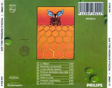 Le Orme - Piccola Rapsodia Dell'Ape (1980)
