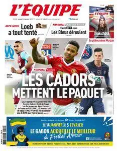 L'equipe du Samedi 14 Janvier 2017