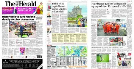 The Herald (Scotland) – November 16, 2017