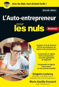 Grégoire Leclercq, "L'Auto-entrepreneur pour les Nuls"