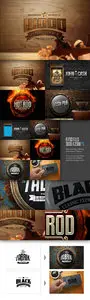 Logo Mockup Templates Vol 01