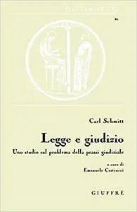 Legge e giudizio. Uno studio sul problema della prassi giudiziale