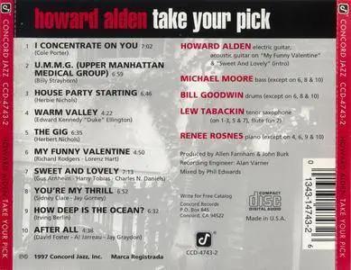 Howard Alden - Take Your Pick (1997) {Concord Jazz CCD-4743-2}