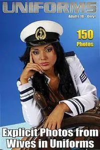 Sexy Uniform MILFs in Nylons Adult Photo Magazine - April 2018