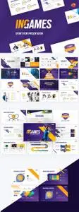 In Games Sport PowerPoint Template