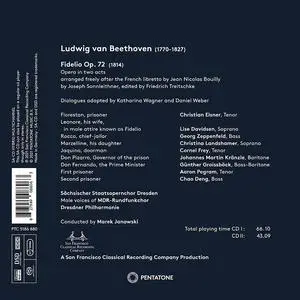 Marek Janowski, Dresdner Philharmonie - Ludwig van Beethoven: Fidelio (2021)