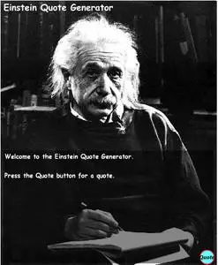 Einstein Quote Generator
