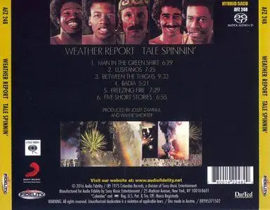 Weather Report - Tale Spinnin' (1975) Audio Fidelity, Remastered 2016