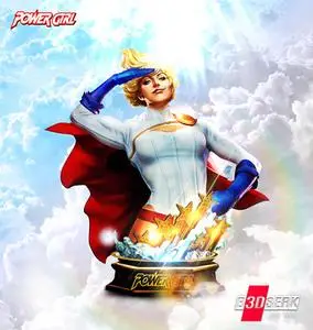 B3DSERK - Power Girl Bust