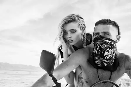 Abbey Lee Kershaw and Chris Gooris by Daniella Rech for Russh Magazine Spring 2015