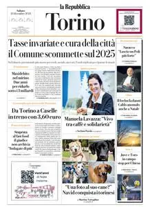 la Repubblica Torino - 23 Dicembre 2023