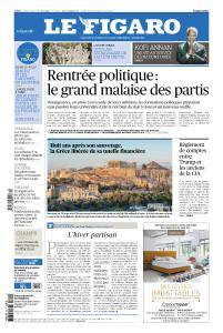 Le Figaro du Lundi 20 Août 2018