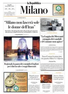 la Repubblica Milano - 12 Dicembre 2022