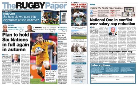 The Rugby Paper – April 19, 2020