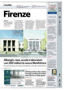 la Repubblica Firenze - 11 Aprile 2018