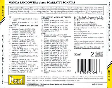 Landowska Plays Scarlatti Sonatas (2001)