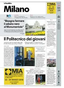 la Repubblica Milano - 20 Marzo 2019