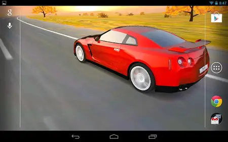 3D Car Live Wallpaper Pro v1.6