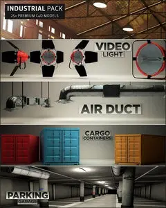 The Pixel Lab - 3D Industrial Pack