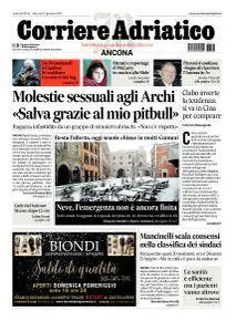 Corriere Adriatico - 17 Gennaio 2017