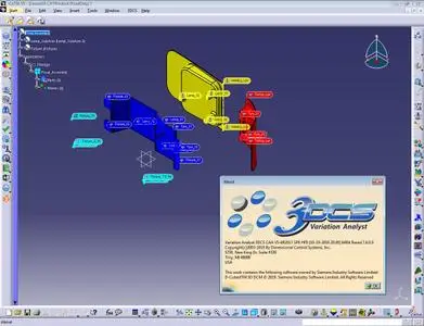 3DCS Variation Analyst 7.6.0.0 CAA V5 Based