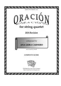 ORACION for string quartet