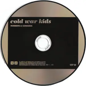 Cold War Kids - Robbers & Cowards (japanese pressing +3 bonus, 2007) RE-UP