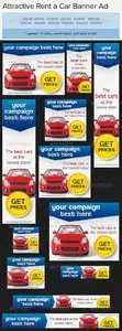 GraphicRiver Car Rentals Banner Ad