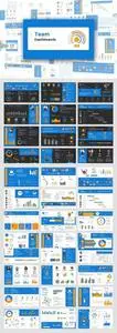 Team Dashboards Powerpoint Presentation Template