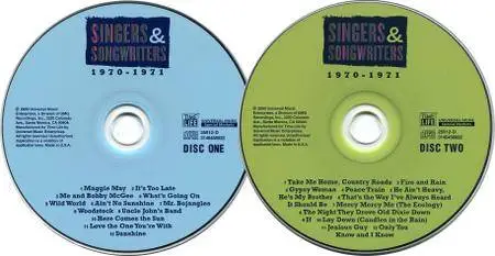VA - Singers & Songwriters 1970-1971 (2000) 2CDs, Reissue 2010
