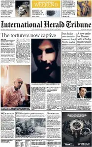 International Herald Tribune from Saturday, 12. May 2012