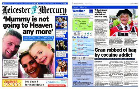 Leicester Mercury – May 25, 2018